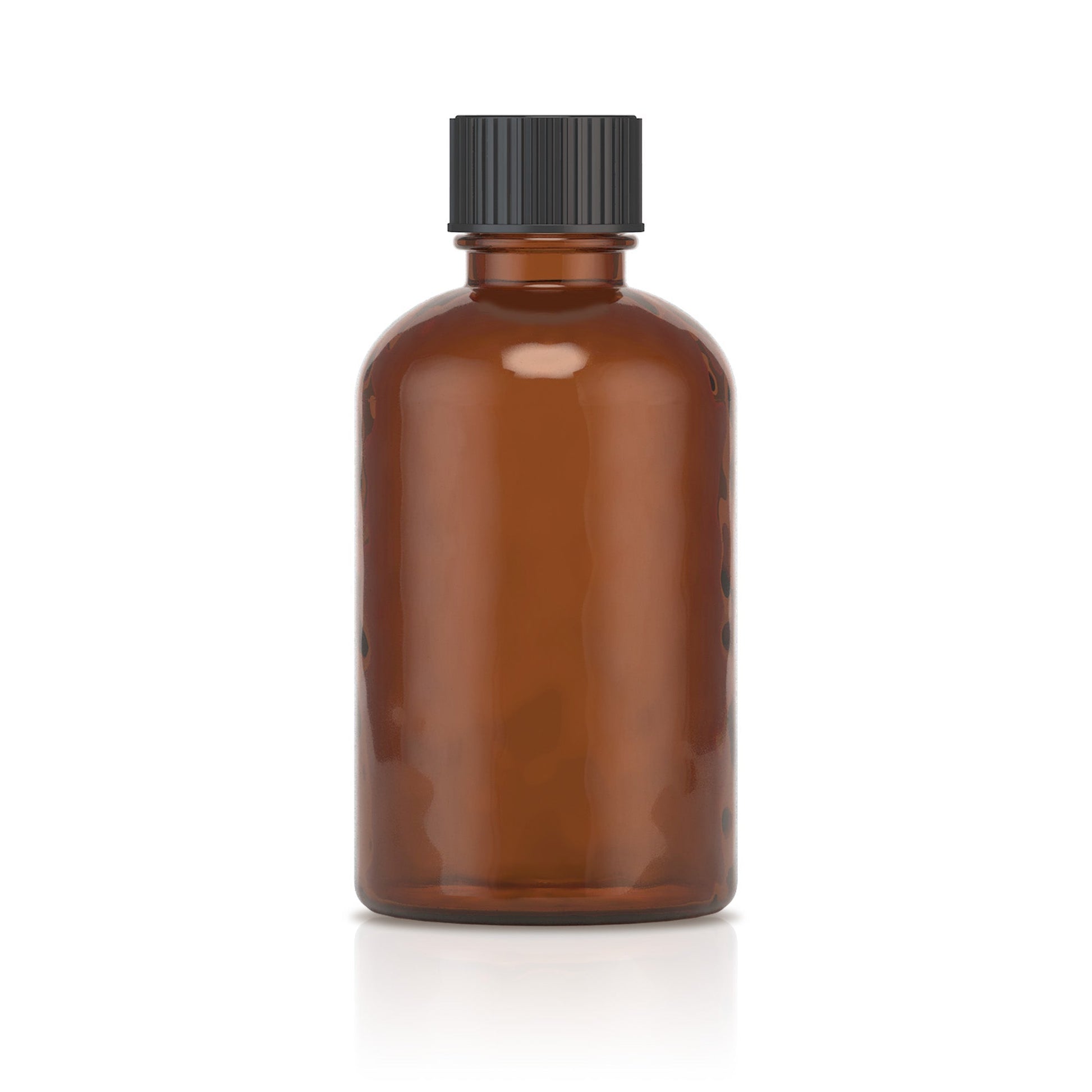 Boston Round Amber (PET) - NEXT BEAUTY LABS