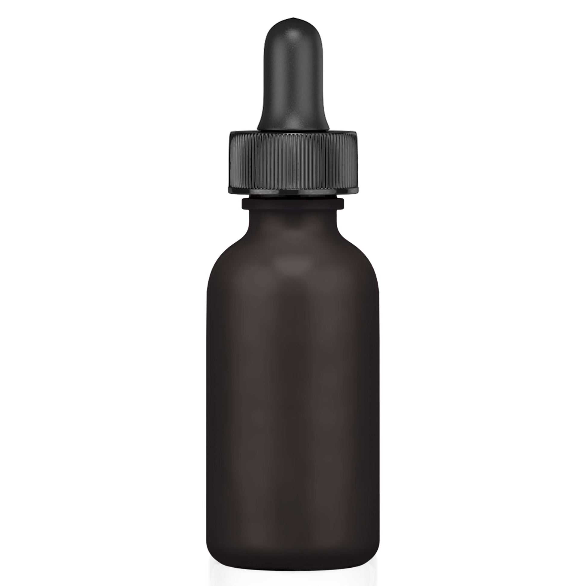 Boston Round Matte Black (Glass) - NEXT BEAUTY LABS