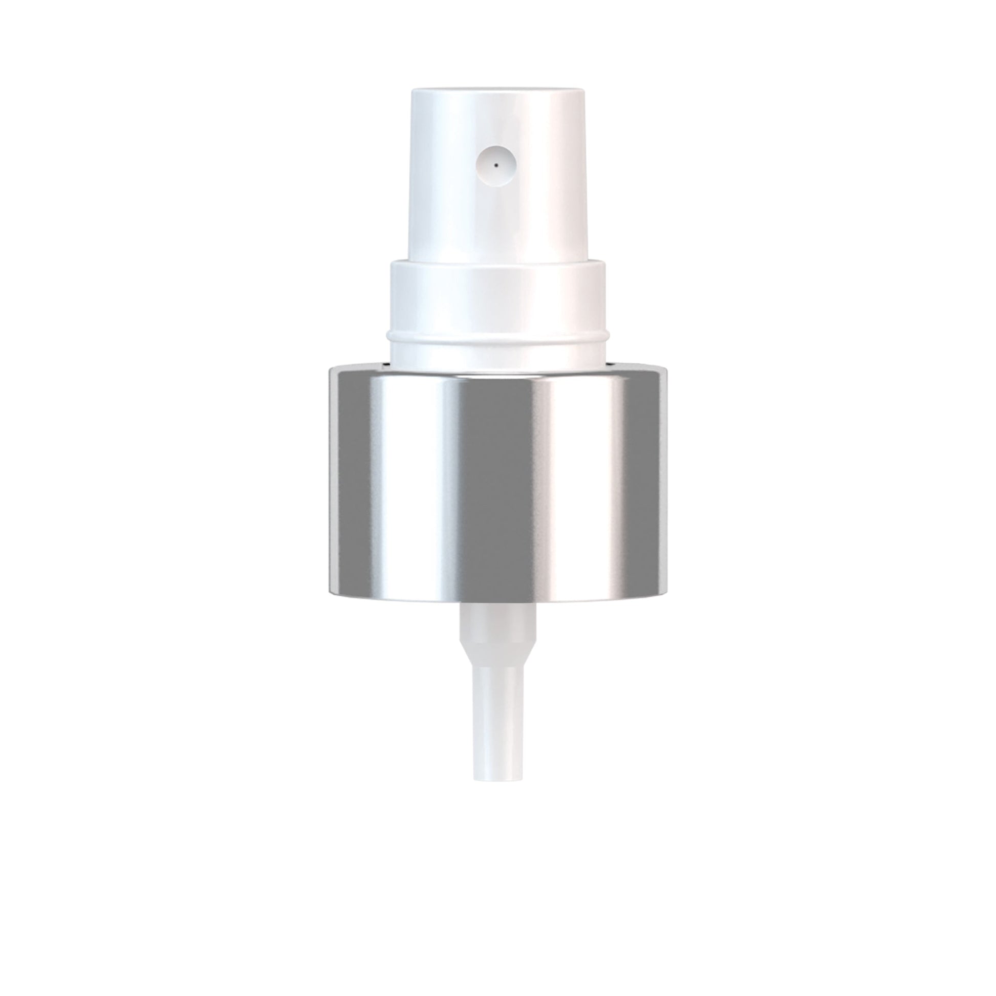 Fine Mist Sprayer Shiny Silver - NEXT BEAUTY LABS