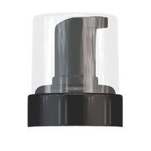 Foamer Cap Black Clear Overcap - NEXT BEAUTY LABS