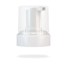 Foamer Cap White Clear Overcap - NEXT BEAUTY LABS