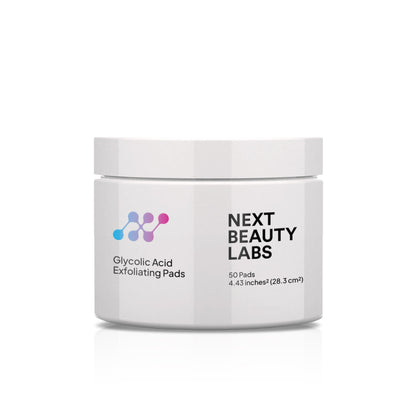 Glycolic Acid Exfoliating Pads - Next Beauty Labs