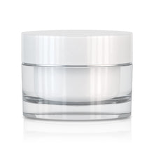 Lisa Jar Clear Shiny Silver White Cap - NEXT BEAUTY LABS