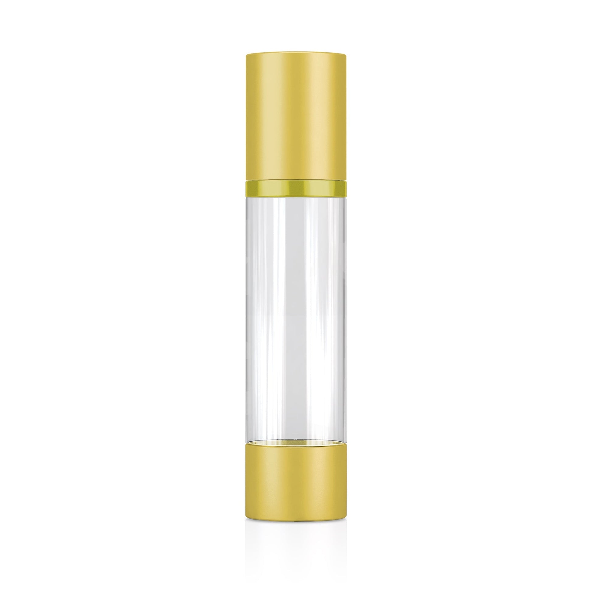 Morgen Airless Clear Matte Gold Trim - NEXT BEAUTY LABS