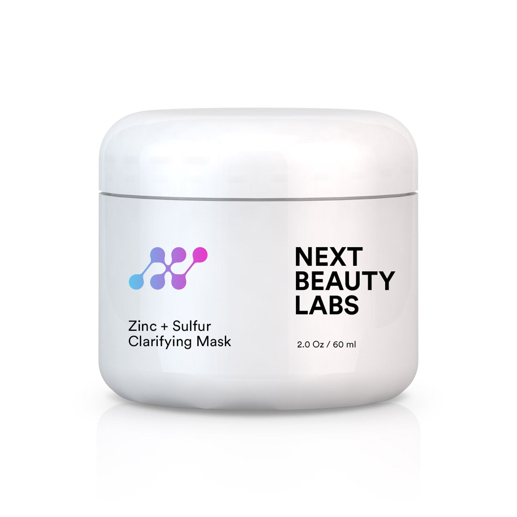 Zinc + Sulfur Clarifying Mask - NEXT BEAUTY LABS